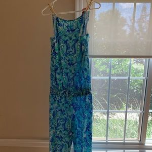 Lilly Pulitzer Keeran Jumpsuit-Medium NWOT